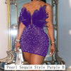 Pearl Sequin PurpleB