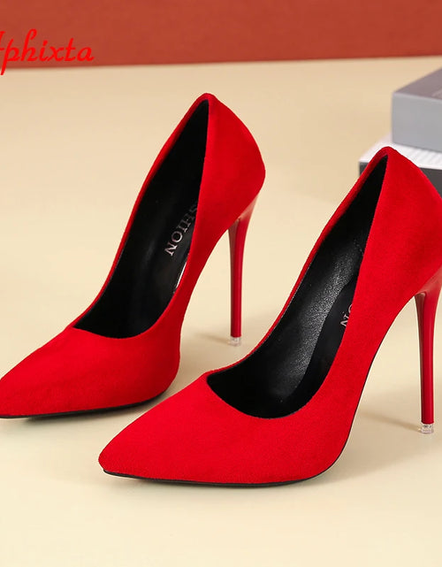 Load image into Gallery viewer, 12cm Stiletto Heels: Bold Elegance for Every Occasion
