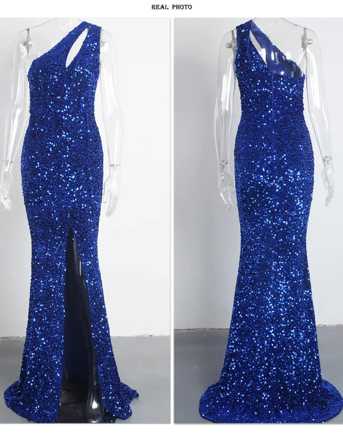 Load image into Gallery viewer, Show-Stopping: Sexy Cut-Out Sequin Bodycon Party Dress for Unforgettable Nights
