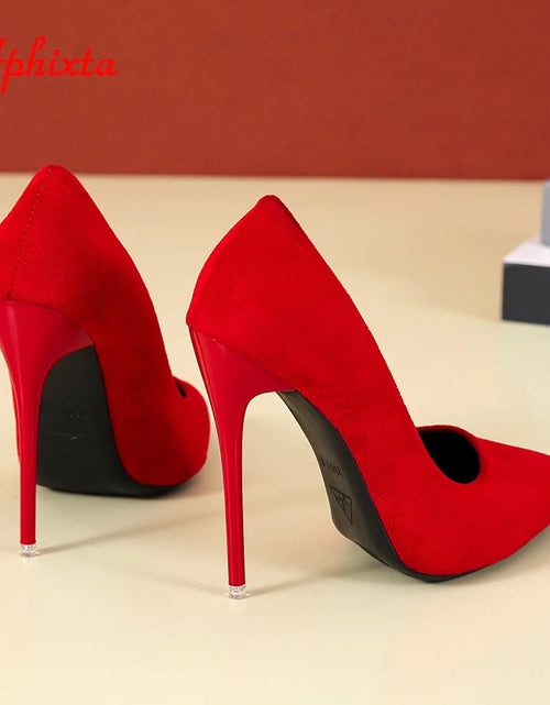 Load image into Gallery viewer, 12cm Stiletto Heels: Bold Elegance for Every Occasion
