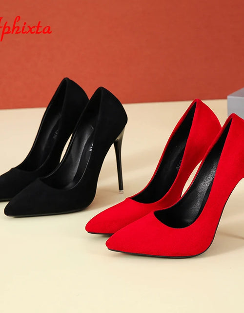 Load image into Gallery viewer, 12cm Stiletto Heels: Bold Elegance for Every Occasion
