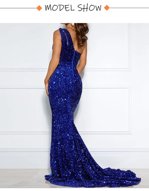 Load image into Gallery viewer, Show-Stopping: Sexy Cut-Out Sequin Bodycon Party Dress for Unforgettable Nights
