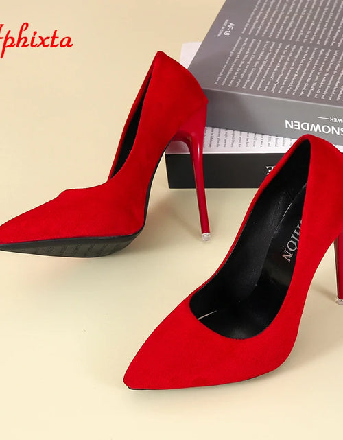 Load image into Gallery viewer, 12cm Stiletto Heels: Bold Elegance for Every Occasion
