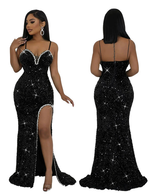 Load image into Gallery viewer, Elegant Long Bodycon Party Dress – Sexy Evening Wear for Women
