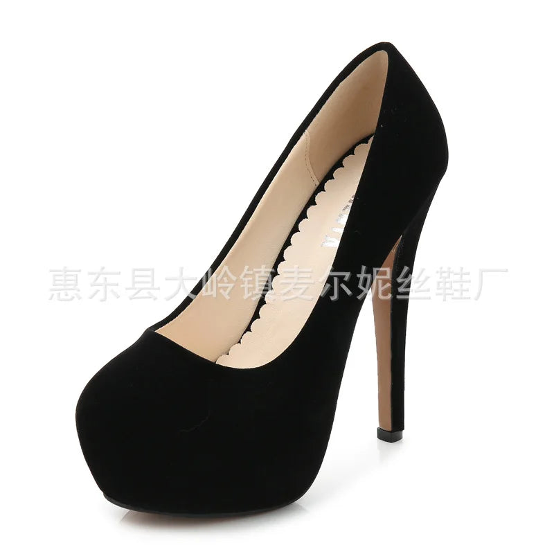 Elevate Your Elegance: 14cm Platform Pumps for Stunning Height and Style