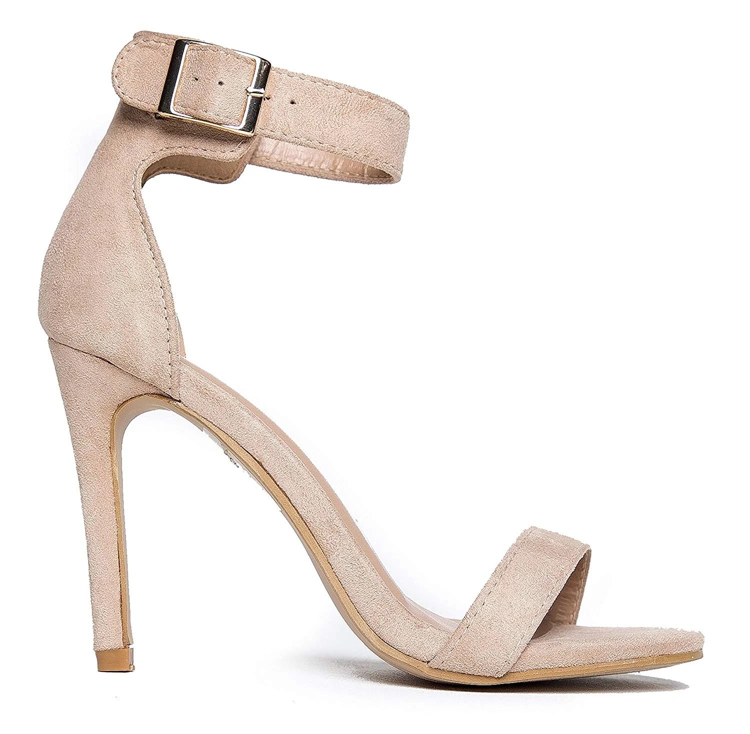 Classic Sexy Open Toe Ankle Strap Sandals – 11CM Stiletto Heel Wedding & Party Pumps for Women