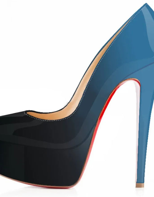 Load image into Gallery viewer, Dare to Shine: 14cm Platform Stiletto Heels for Unisex Confidence
