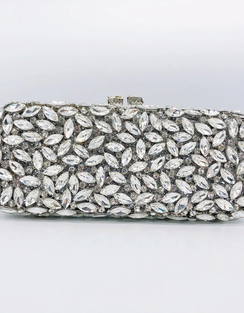 Load image into Gallery viewer, Luxury Diamond Rhinestone Evening Clutch
