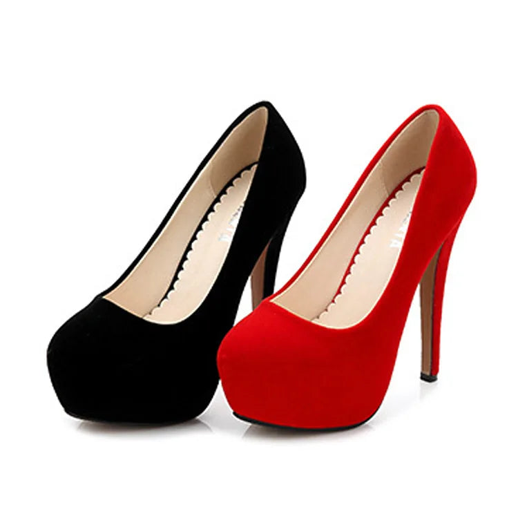 Elevate Your Elegance: 14cm Platform Pumps for Stunning Height and Style