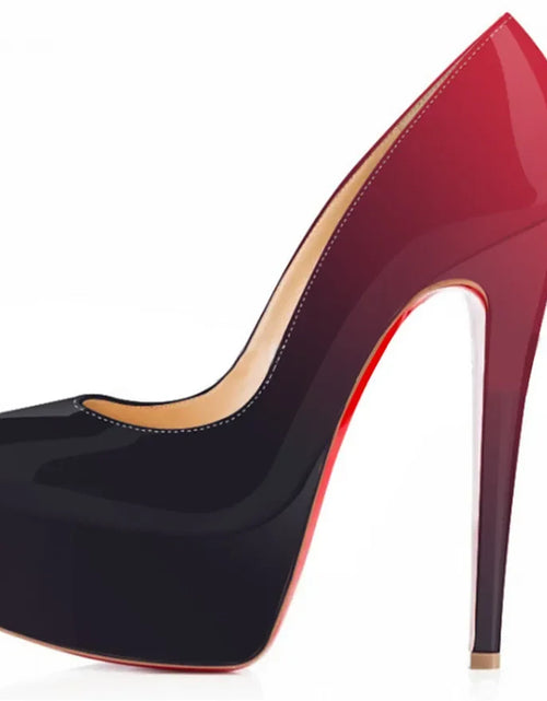 Load image into Gallery viewer, Dare to Shine: 14cm Platform Stiletto Heels for Unisex Confidence
