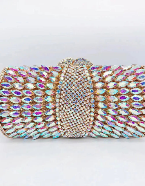 Load image into Gallery viewer, Luxury Diamond Rhinestone Evening Clutch
