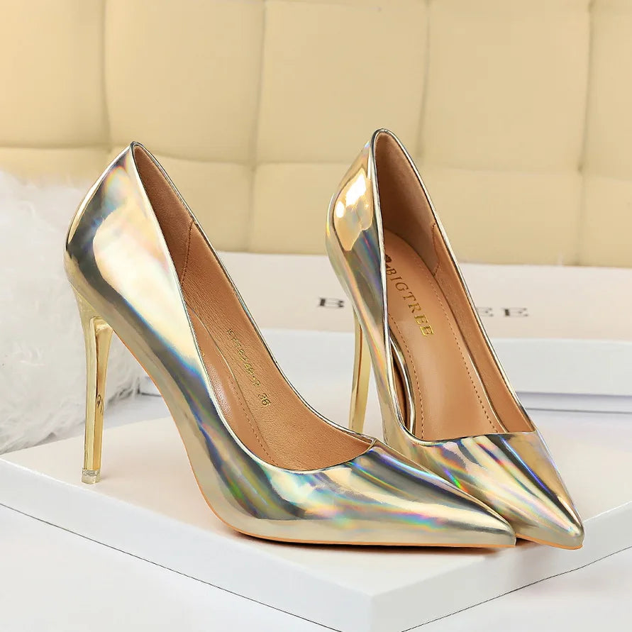 Elegant Allure: 10.5cm Stiletto Heels for any event & Beyond