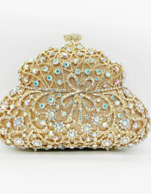 Load image into Gallery viewer, Luxury Diamond Rhinestone Evening Clutch
