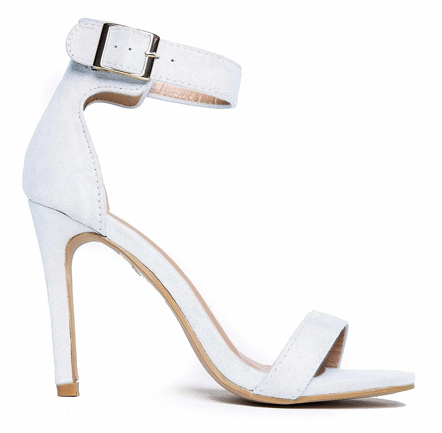 Classic Sexy Open Toe Ankle Strap Sandals – 11CM Stiletto Heel Wedding & Party Pumps for Women