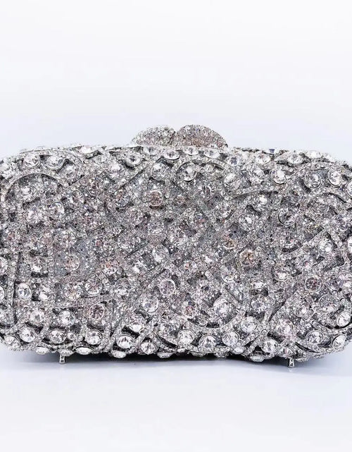 Load image into Gallery viewer, Luxury Diamond Rhinestone Evening Clutch
