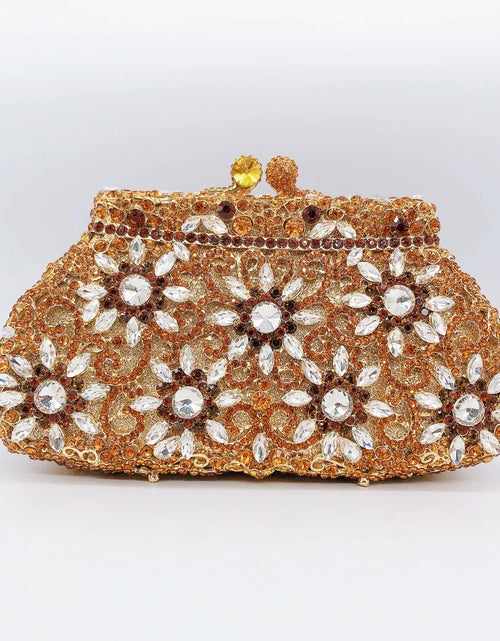 Load image into Gallery viewer, Luxury Diamond Rhinestone Evening Clutch
