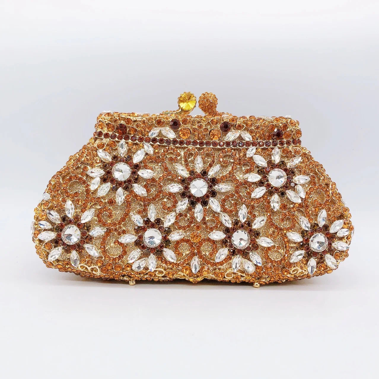 Luxury Diamond Rhinestone Evening Clutch