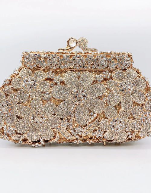 Load image into Gallery viewer, Luxury Diamond Rhinestone Evening Clutch
