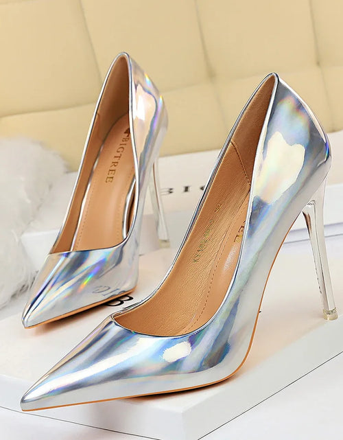 Load image into Gallery viewer, Elegant Allure: 10.5cm Stiletto Heels for any event &amp; Beyond
