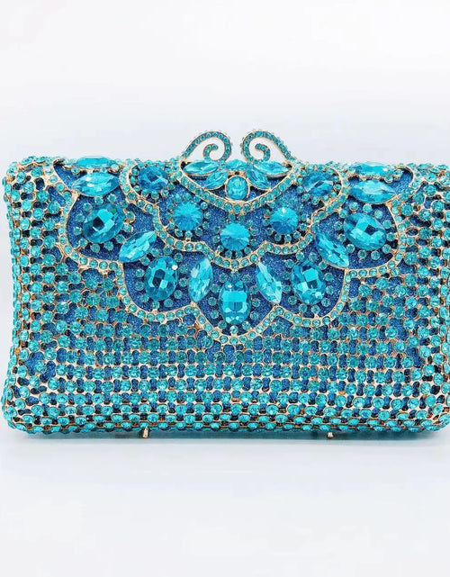 Load image into Gallery viewer, Luxury Diamond Rhinestone Evening Clutch
