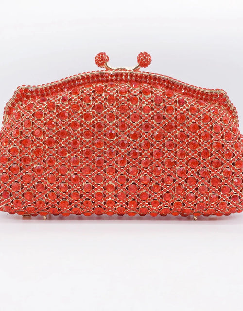 Load image into Gallery viewer, Luxury Diamond Rhinestone Evening Clutch
