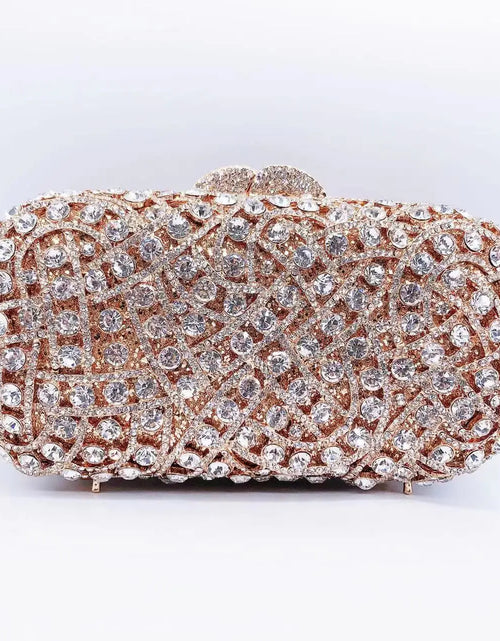 Load image into Gallery viewer, Luxury Diamond Rhinestone Evening Clutch
