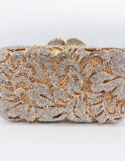 Load image into Gallery viewer, Luxury Diamond Rhinestone Evening Clutch
