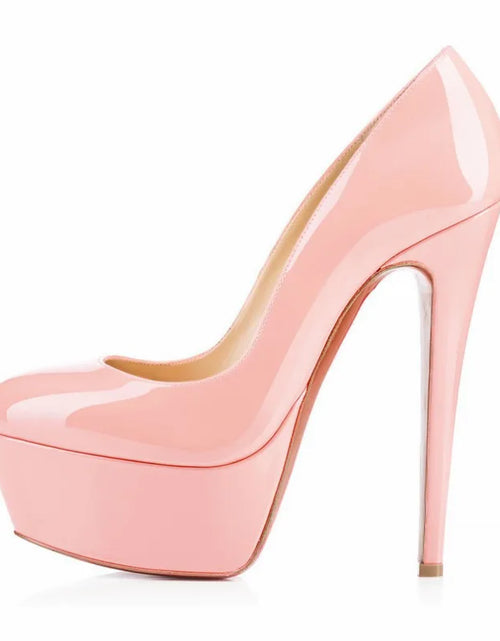 Load image into Gallery viewer, Dare to Shine: 14cm Platform Stiletto Heels for Unisex Confidence
