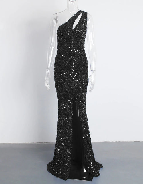 Load image into Gallery viewer, Show-Stopping: Sexy Cut-Out Sequin Bodycon Party Dress for Unforgettable Nights
