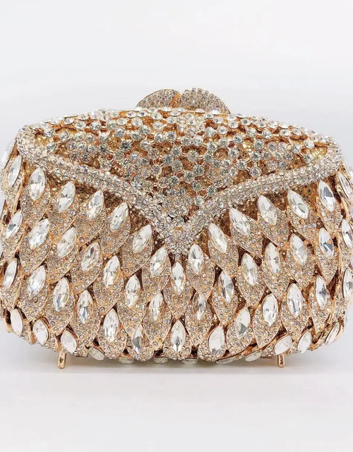 Load image into Gallery viewer, Luxury Diamond Rhinestone Evening Clutch
