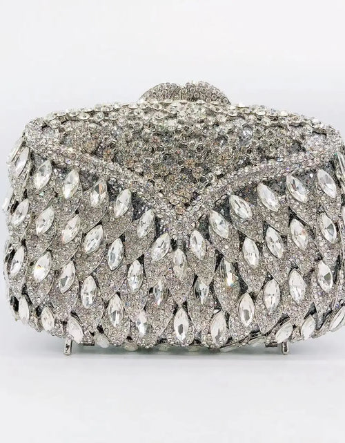 Load image into Gallery viewer, Luxury Diamond Rhinestone Evening Clutch
