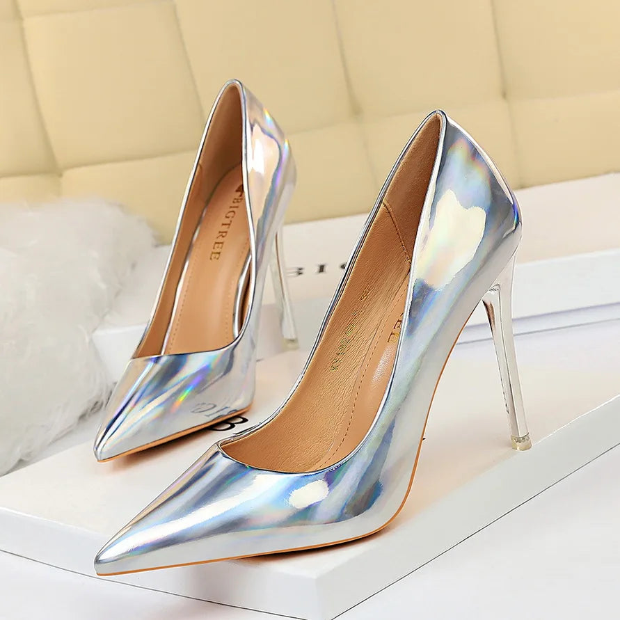 Elegant Allure: 10.5cm Stiletto Heels for any event & Beyond