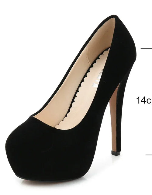 Load image into Gallery viewer, Elevate Your Elegance: 14cm Platform Pumps for Stunning Height and Style
