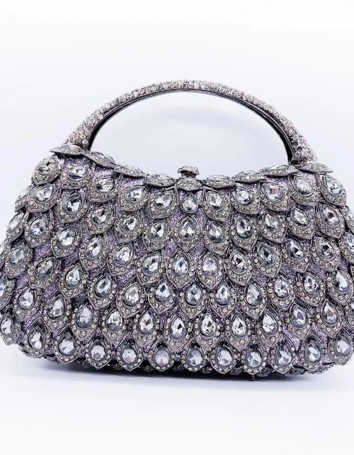 Load image into Gallery viewer, Luxury Diamond Rhinestone Evening Clutch
