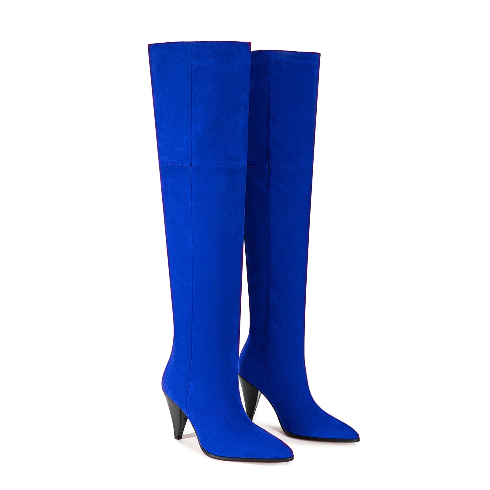 European & American Autumn/Winter Fashion Over-the-Knee High Heel Boots – Pointed Tapered Design