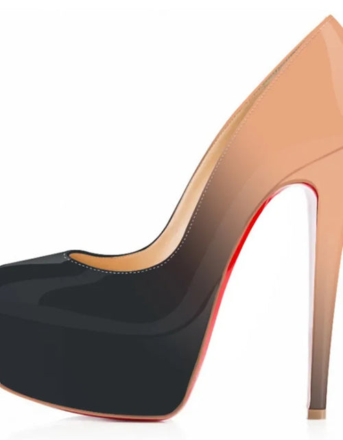 Load image into Gallery viewer, Dare to Shine: 14cm Platform Stiletto Heels for Unisex Confidence
