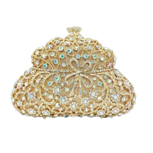 Load image into Gallery viewer, Luxury Diamond Rhinestone Evening Clutch
