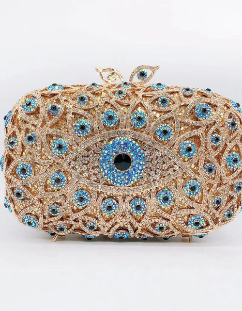 Load image into Gallery viewer, Luxury Diamond Rhinestone Evening Clutch
