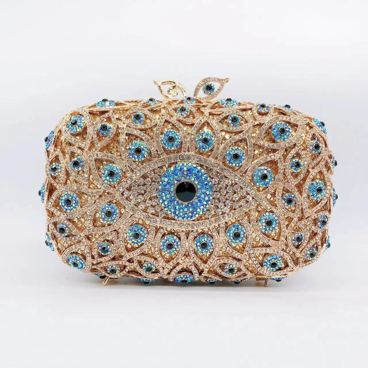 Luxury Diamond Rhinestone Evening Clutch