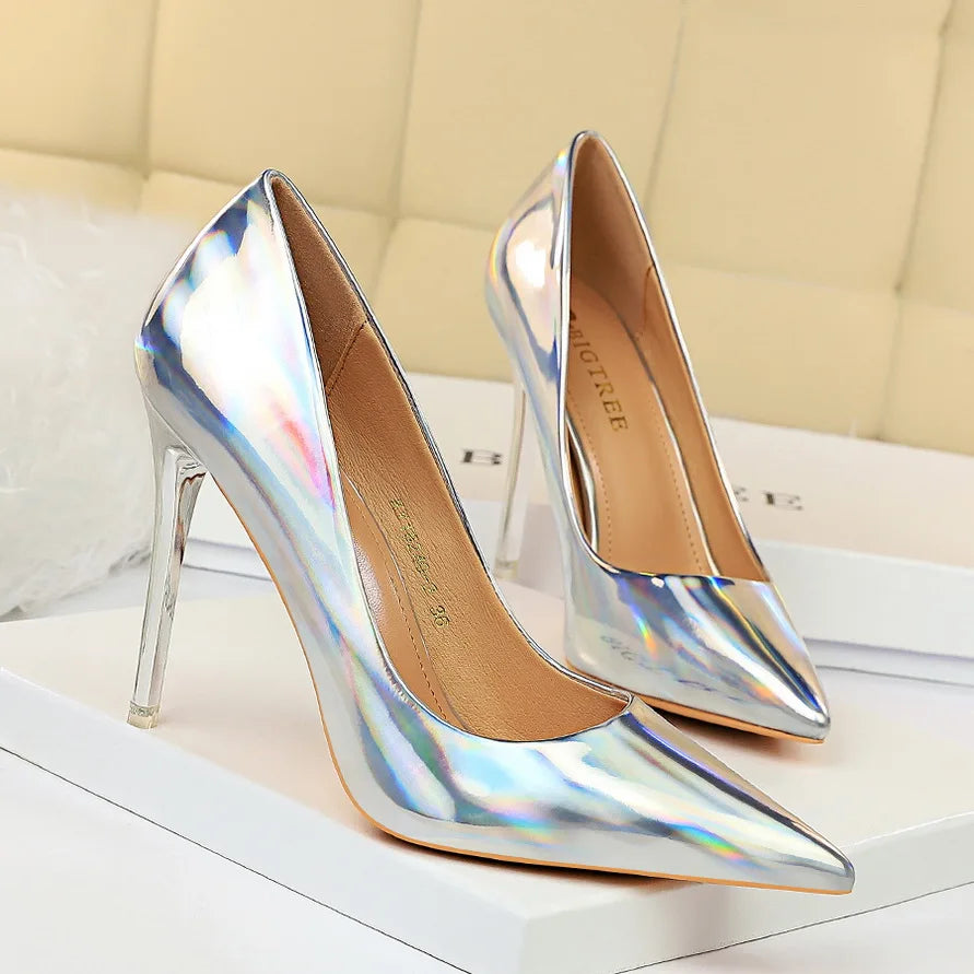 Elegant Allure: 10.5cm Stiletto Heels for any event & Beyond