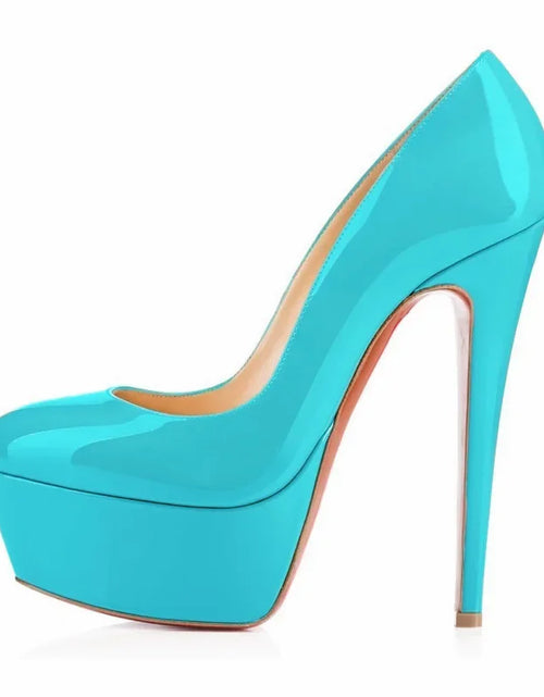 Load image into Gallery viewer, Dare to Shine: 14cm Platform Stiletto Heels for Unisex Confidence
