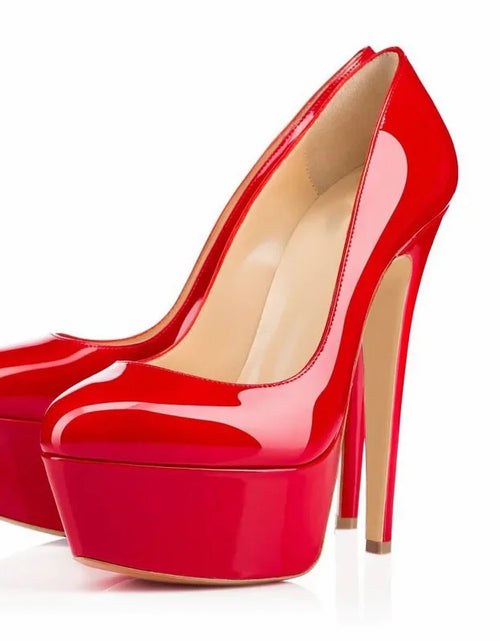 Load image into Gallery viewer, Dare to Shine: 14cm Platform Stiletto Heels for Unisex Confidence
