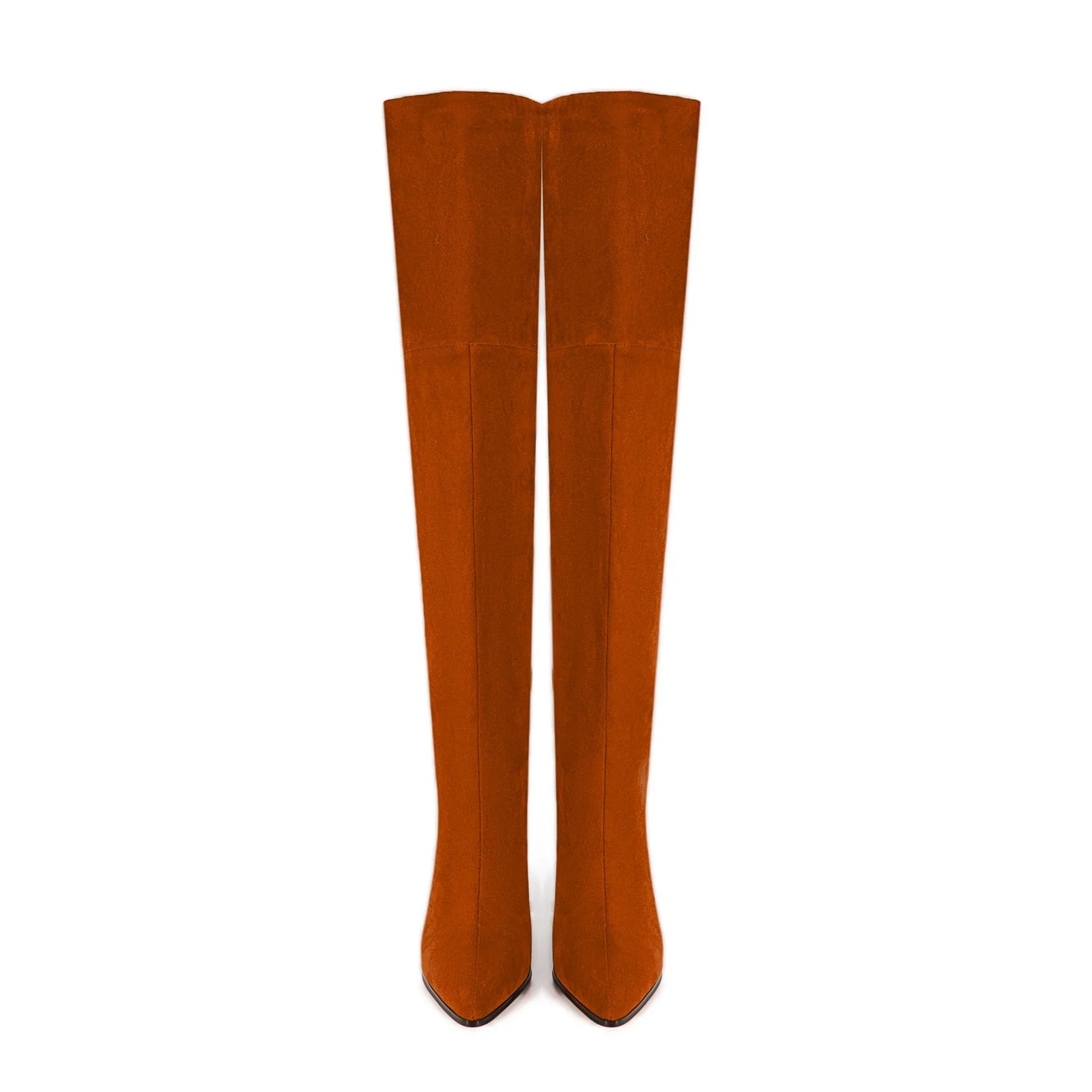 European & American Autumn/Winter Fashion Over-the-Knee High Heel Boots – Pointed Tapered Design