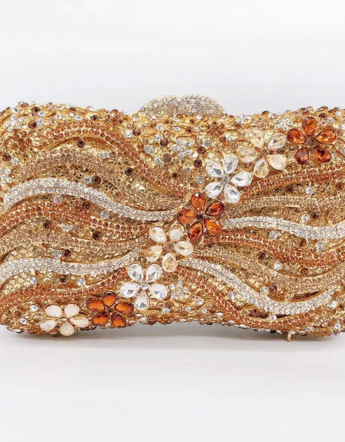 Load image into Gallery viewer, Luxury Diamond Rhinestone Evening Clutch
