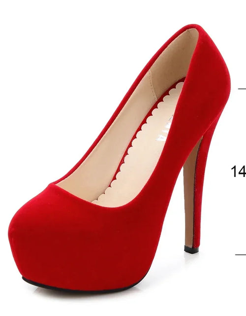 Load image into Gallery viewer, Elevate Your Elegance: 14cm Platform Pumps for Stunning Height and Style
