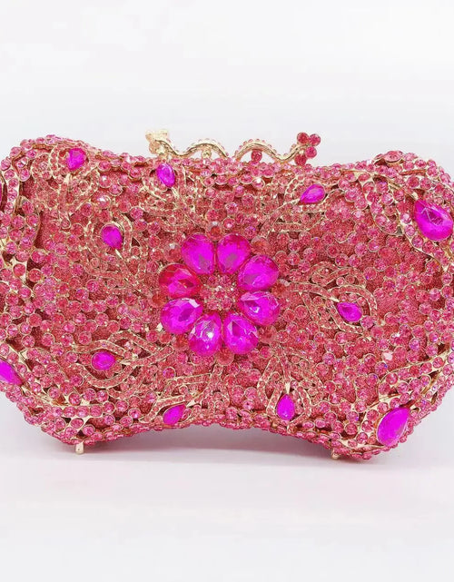 Load image into Gallery viewer, Luxury Diamond Rhinestone Evening Clutch
