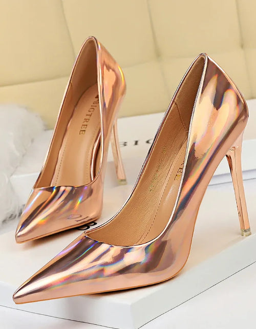 Load image into Gallery viewer, Elegant Allure: 10.5cm Stiletto Heels for any event &amp; Beyond
