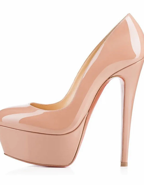 Load image into Gallery viewer, Dare to Shine: 14cm Platform Stiletto Heels for Unisex Confidence
