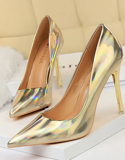 Load image into Gallery viewer, Elegant Allure: 10.5cm Stiletto Heels for any event &amp; Beyond
