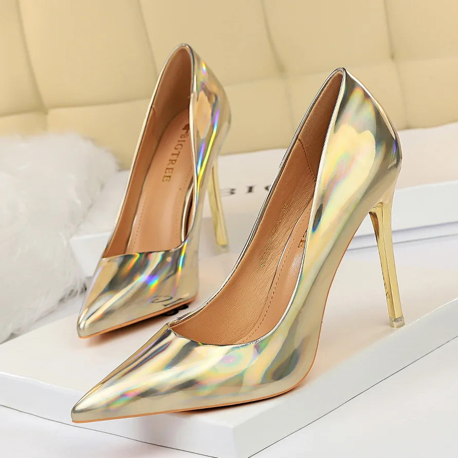 Elegant Allure: 10.5cm Stiletto Heels for any event & Beyond